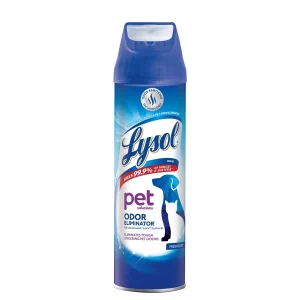 Lysol® Pet Odor Eliminator Spray, Sanitizing & Disinfecting Solution for Dog & Cat Odor