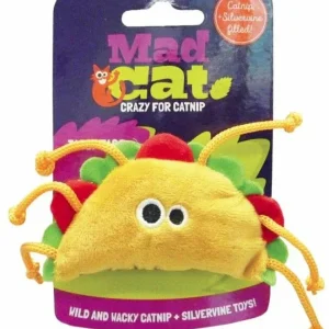 Mad Cat Tabby Taco Cat Toy
