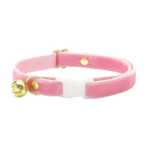 Made By Cleo® Cat Collar - Pink Velvet Ballet