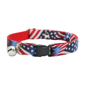 Made By Cleo® Cat Collar - Stars and Stripes