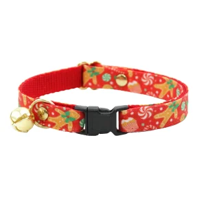 Made By Cleo® Christmas Treats Red Cat Collar