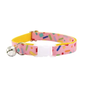 Made By Cleo® Confetti Sprinkles Birthday Breakaway Cat Collar