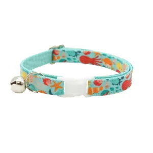 Made By Cleo® Ocean Life Beach Breakaway Cat Collar