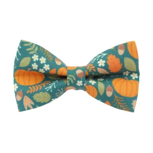 Made By Cleo® Pumpkin Patch Fall Cat Bow Tie