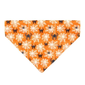 Made By Cleo® Spooky Spiderwebs Cat Bandana