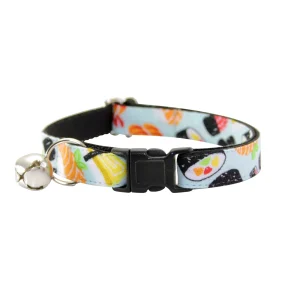 Made By Cleo® Sushi Date Breakaway Cat Collar