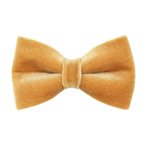 Made By Cleo® Velvet Caramel Gold Cat Bow Tie
