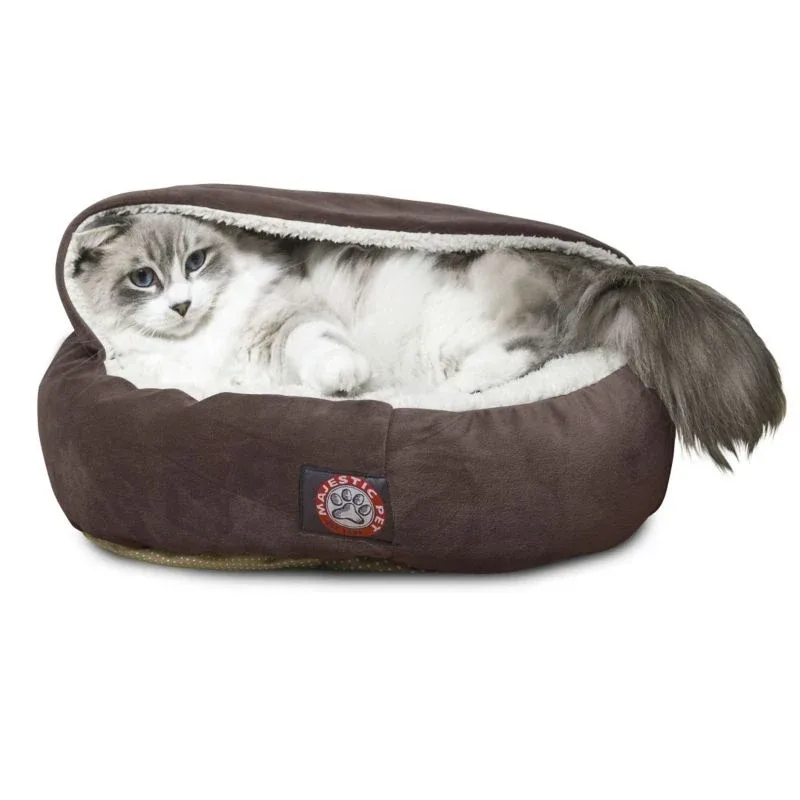 Majestic Pet 18in Chocolate Suede Canopy