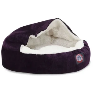 Majestic Pet 18in Villa Aubergine Canopy Bed