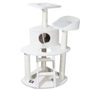 Majestic Pet 48-in Casita Cat Tree, Off White