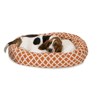 Majestic Pet Bamboo Sherpa Bagel Indoor & Outdoor Dog Bed