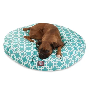 Majestic Pet Links Round Indoor & Outdoor Dog Bed