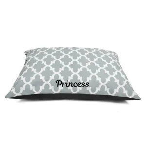 Majestic Pet Personalized Trellis Super Value Pillow Dog Bed