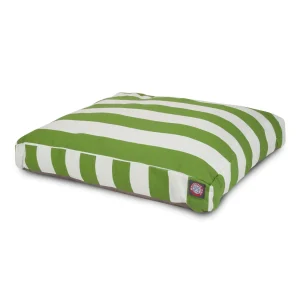 Majestic Pet Vertical Strip Rectangle Indoor & Outdoor Dog Bed