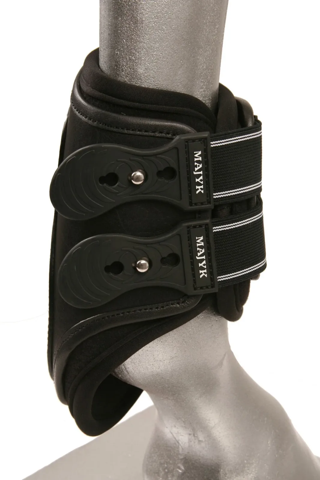 Majyk Equipe® Leather Hind Boots with Removable Impact Liners (Snap Closure) - Image 2