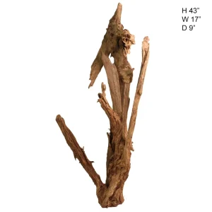 Malaysian Driftwood, Super WYSIWYG 43" x 17"