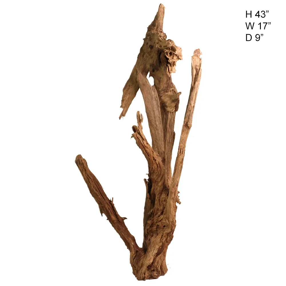 Malaysian Driftwood, Super WYSIWYG 43" x 17"
