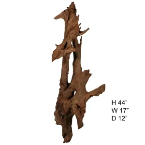 Malaysian Driftwood, Super WYSIWYG 44" x 17"