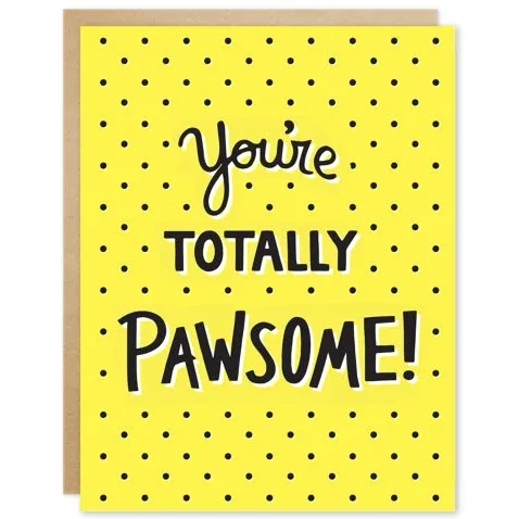 MALZ PALZ | Totally Pawsome Greeting Card - Image 2