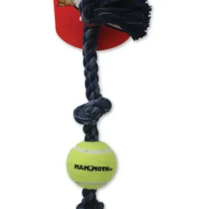 Mammoth Denim 3 Knot Tug with 3in Ball Medium 20in