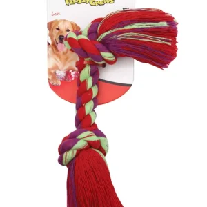 Mammoth Pet Products Cottonblend Color 2 Knot Rope Tug Colossal 42in