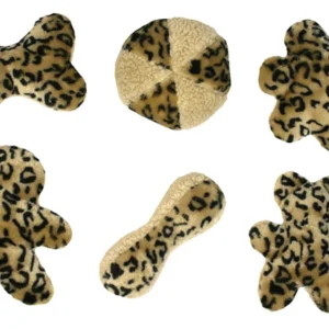 Mammoth Pet Products Jungle Plush Dog Toys Assorted 1ea/54 Piece