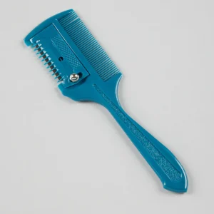 Mane Thinning Comb Med Blue