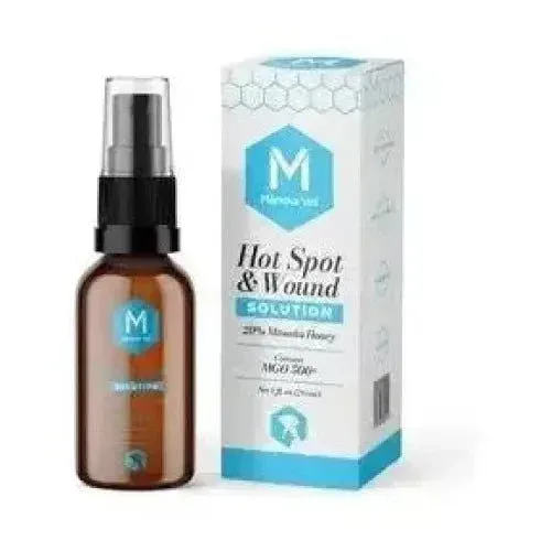 Mānuka Vet Hot Spot & Wound Solution Natural Antimicrobial Spray