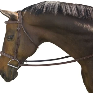 Marcel Toulouse Platinum Liza/Camden Snaffle Hunter Bridle