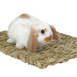 Marshall Pet Products Woven Grass Mat for Small Animals Yellow 1ea