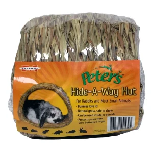 Marshall Woven Grass Hide-A-Way Small Pet Hut & Hideout