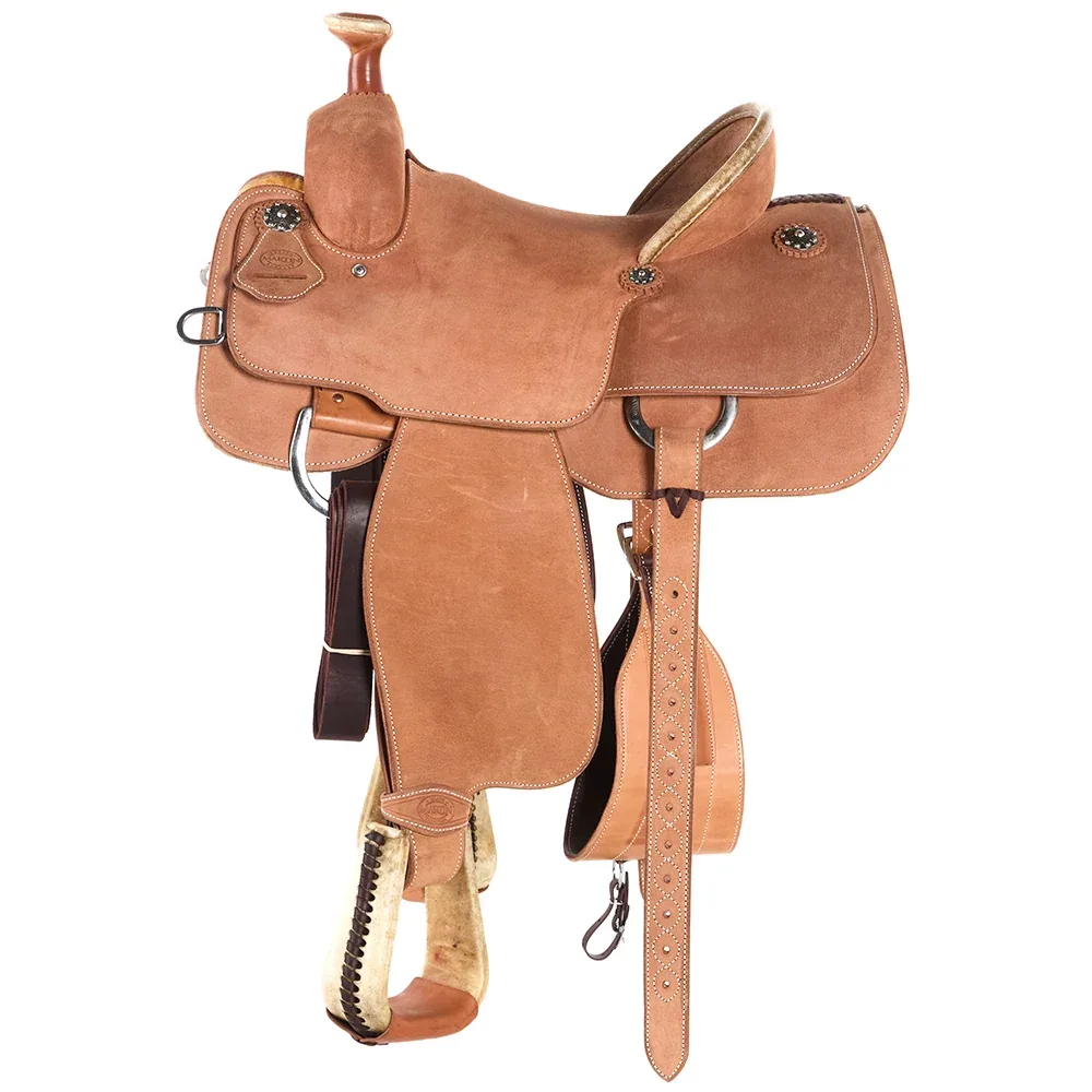 Martin Saddlery 14in Natural Roughout Team Roper - Image 2