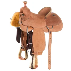 Martin Saddlery 14in Natural Roughout Team Roper