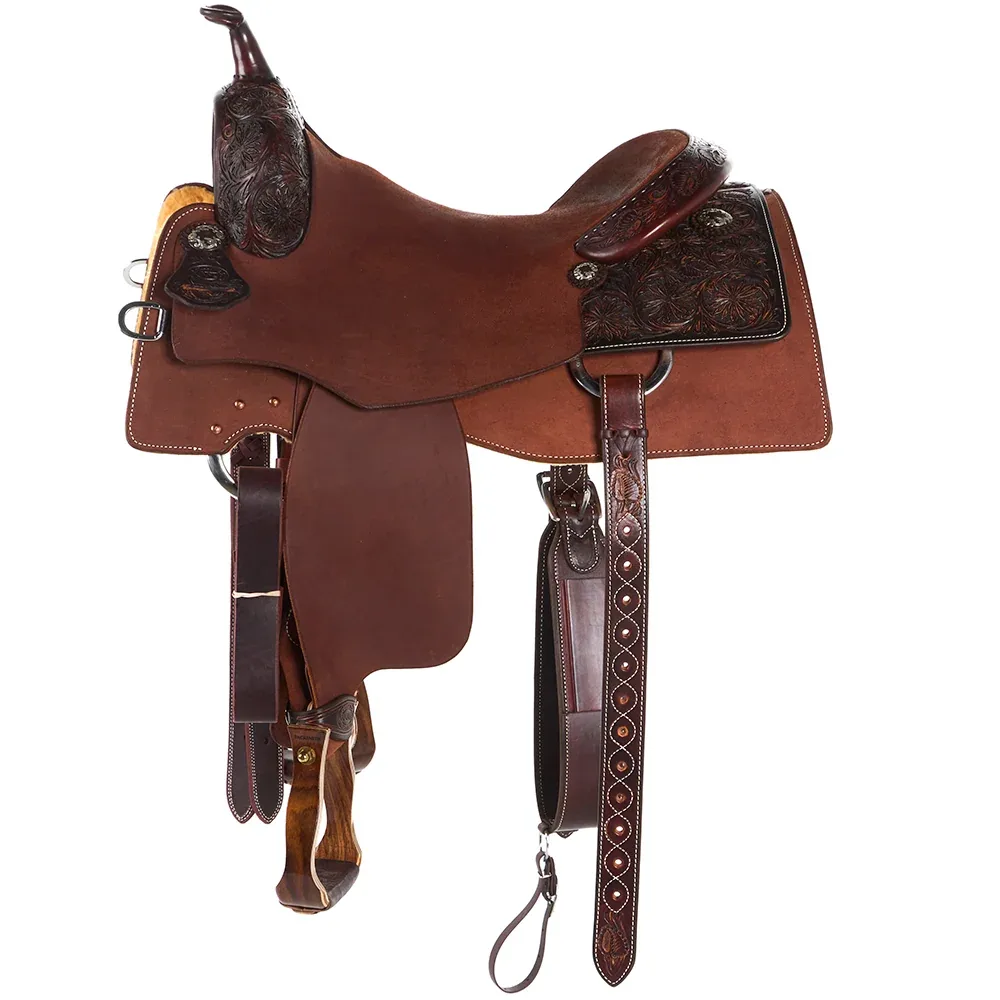 Martin Saddlery 16in 1/4 Breed Sunflower Performance Saddle - Image 2