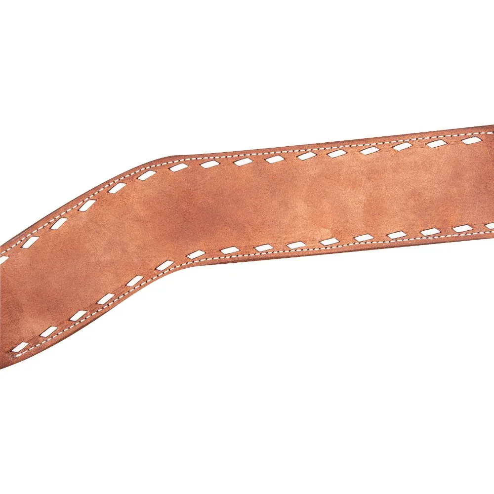 Martin Saddlery 2 3/4in Chestnut Buckstitch Stamped Breastcollar - Image 2