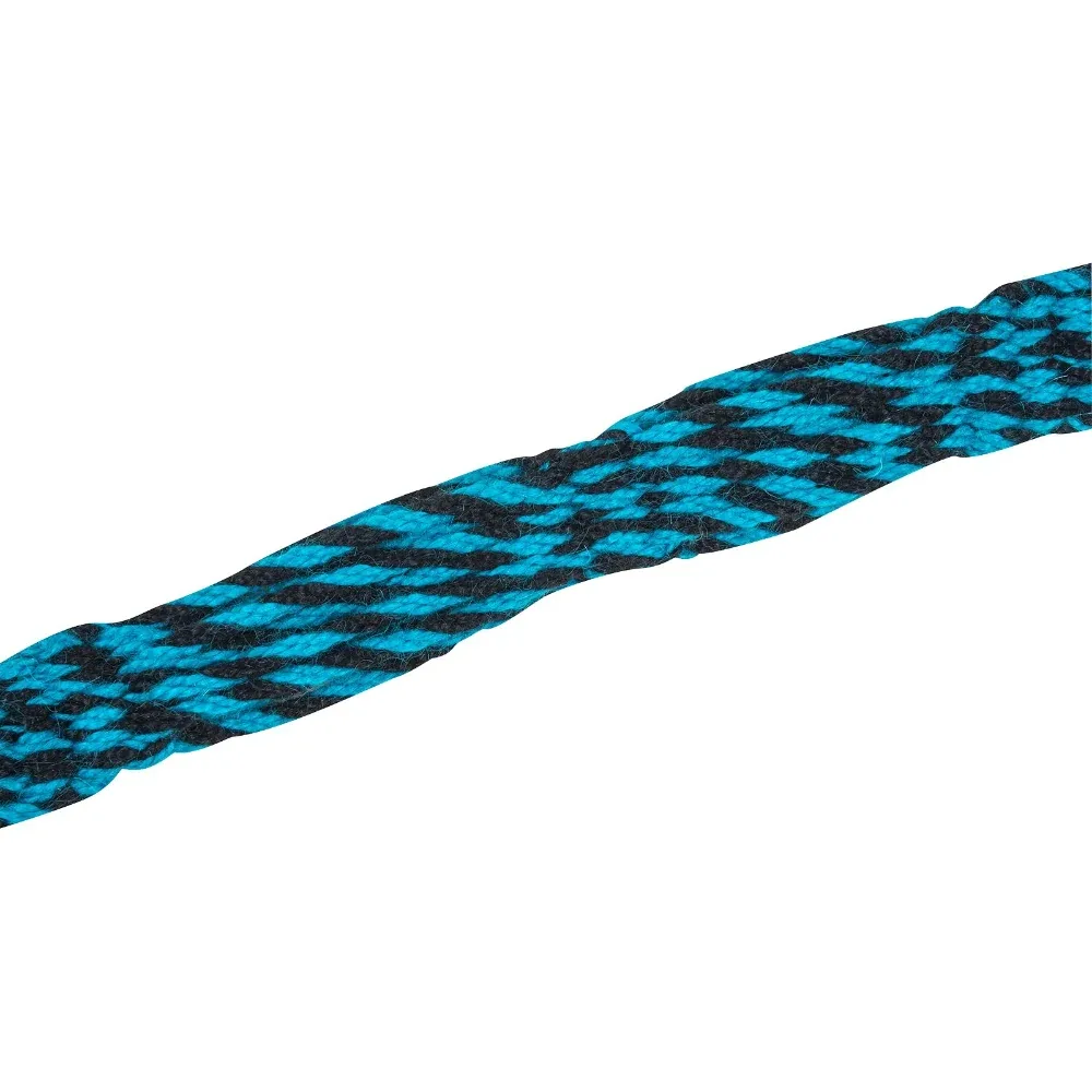 Martin Saddlery 2in Turquoise and Black Mohair Breast Collar - Image 2