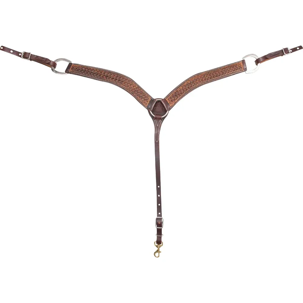 Martin Saddlery 2in Weathered Antique Breast Collar