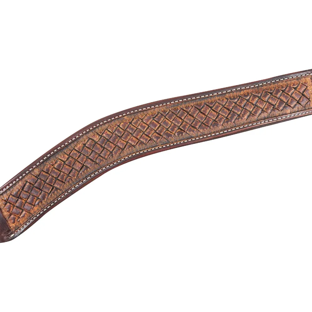 Martin Saddlery 2in Weathered Antique Breast Collar - Image 2