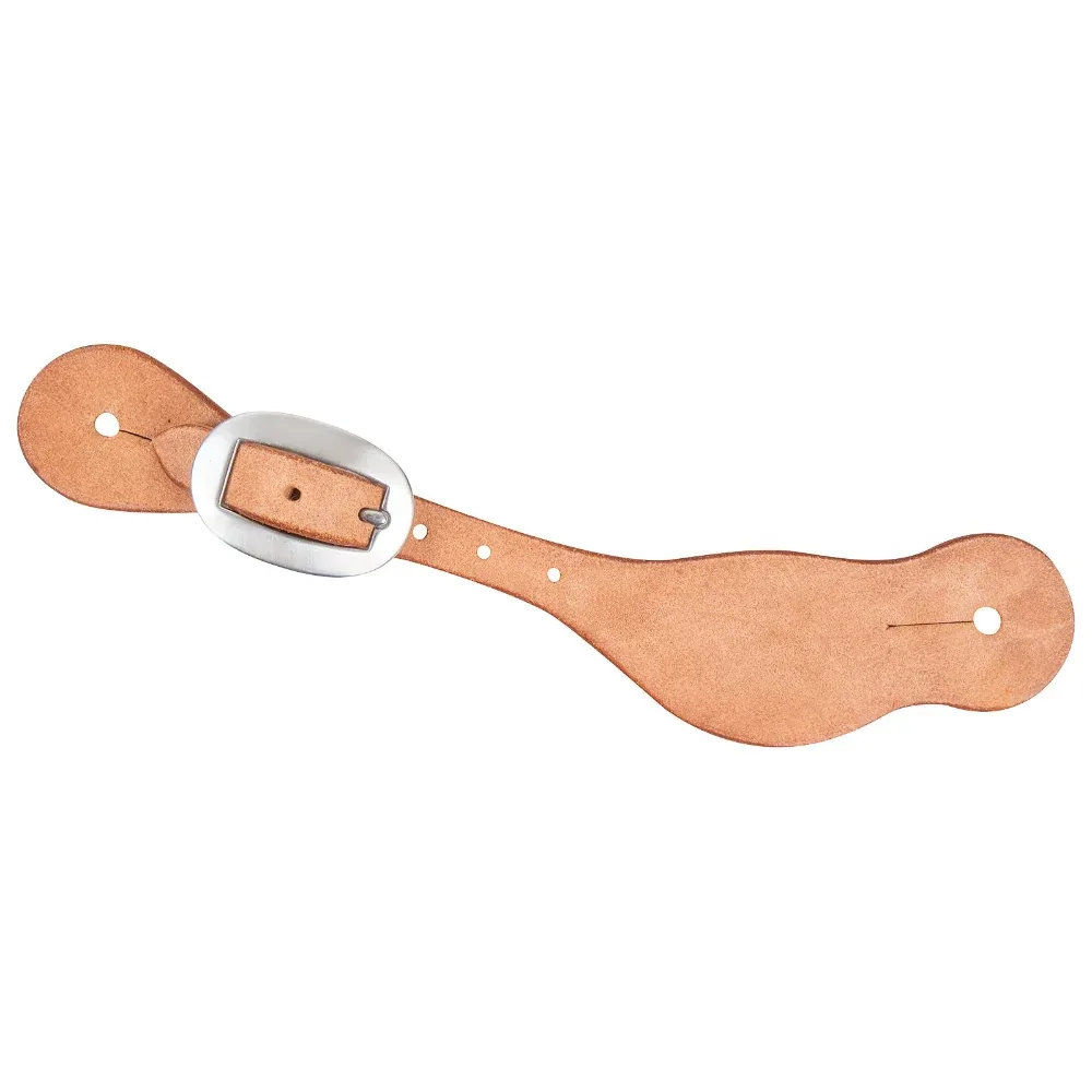 Martin Saddlery Natural Roughout Alpine Spur Straps