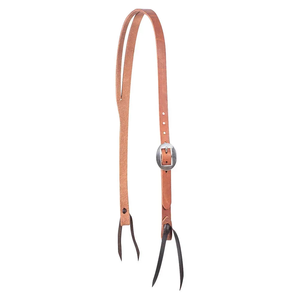 Martin Saddlery Tapered Harness Leather Split Ear Headstall - Image 2