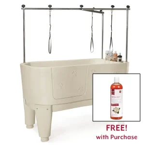 Master Equipment PolyPro Dog Grooming Tub White