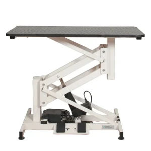 Master Equipment Z-Lift II Electric Dog Grooming Table 36x24In Wht