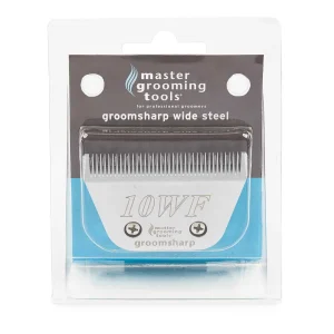 Master Grooming Tools GroomSharp Steel Wide Blades 10W