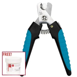 Master Grooming Tools Large Teal Ergonomic Dog Nail Clippers
