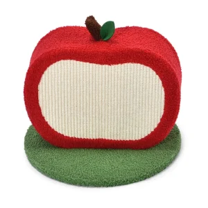Max & Marlow Apple Novelty Cat Scratcher Apple, 1ea