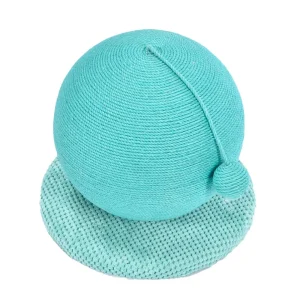 Max & Marlow Apple Novelty Cat Scratcher Blue Ball, 1ea