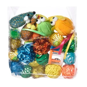 Max & Marlow Cat Toys Value Pack Assorted 1ea/24 pk