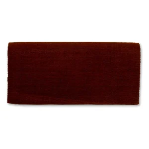 Mayatex 1314-24 San Juan Solid Chocolate Brown 36x34 New Zealand Wool Saddle Blanket