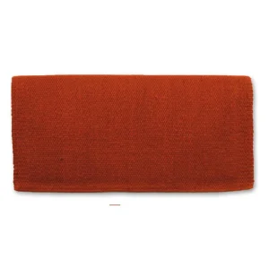 Mayatex 1314-73 San Juan Solid Copper 36x34 New Zealand Wool Saddle Blanket