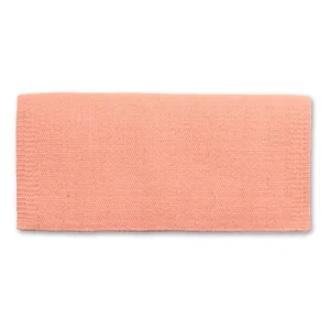 Mayatex 1314-84 San Juan Solid Peach Ice 36x34 New Zealand Wool Saddle Blanket